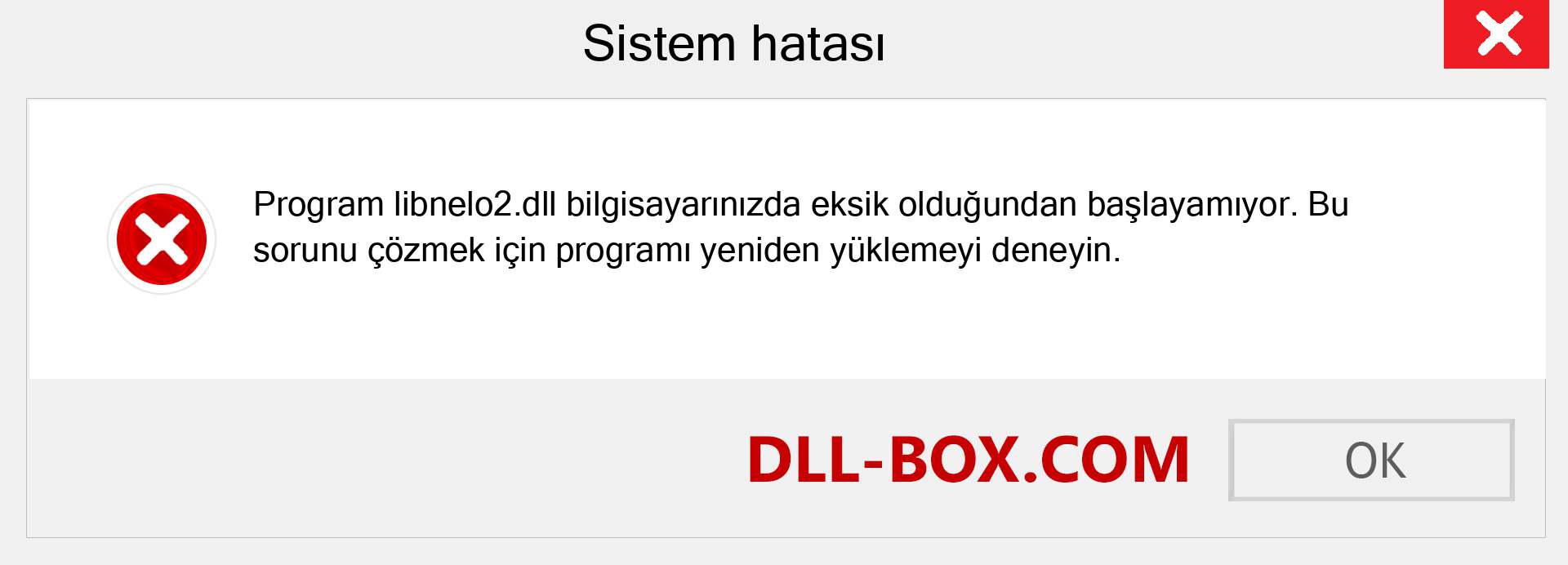 libnelo2.dll dosyası eksik mi? Windows 7, 8, 10 için İndirin - Windows'ta libnelo2 dll Eksik Hatasını Düzeltin, fotoğraflar, resimler